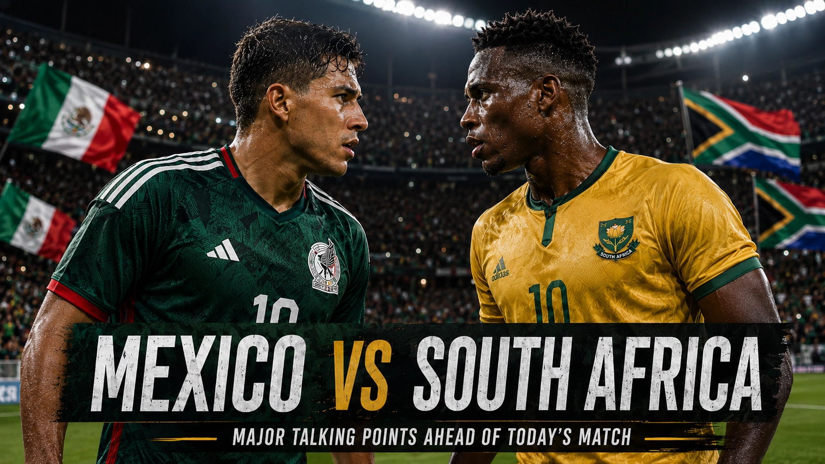Mexico vs South Africa: Major Talking Points Ahead of Today’s Match