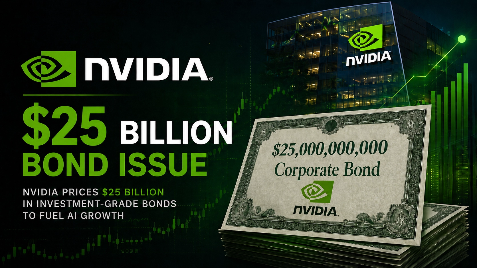 Nvidia’s $25 Billion Bond Issue Adds Fuel to AI Infrastructure Debate